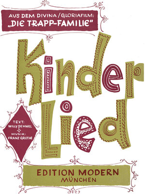 cover image of Kinder-Lied